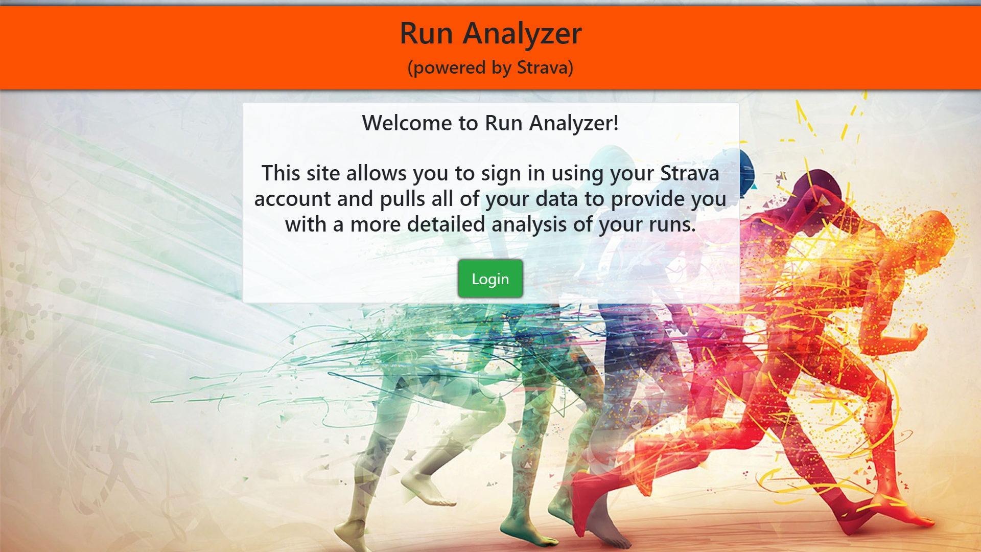 Run Analyzer | Senthil Kannan